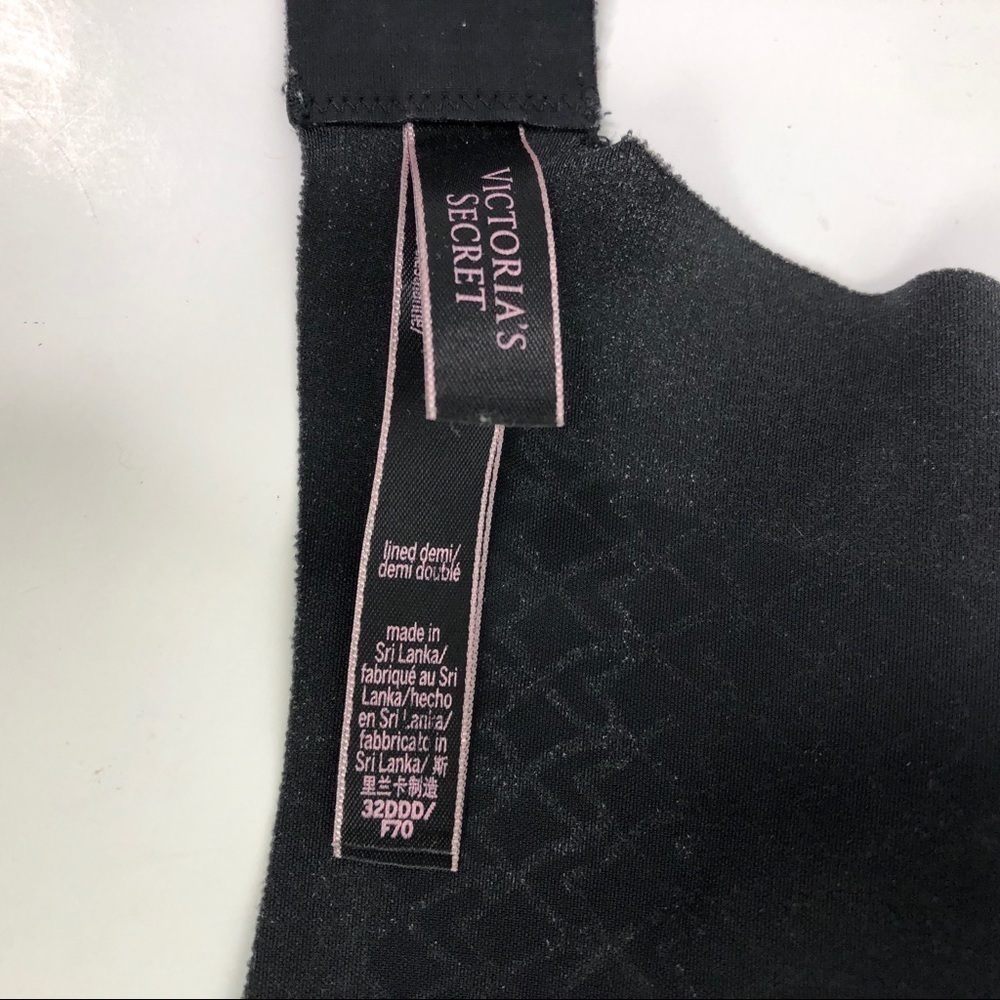 Victoria’s Secret Demi lightly lined Bra Black - Picture 7 of 7